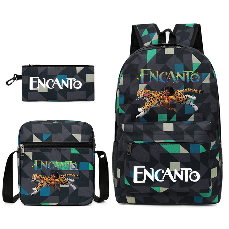 Magic Full House School Backpack Set for Teens
