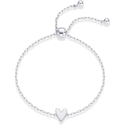 Adjustable Heart Friendship Bracelet