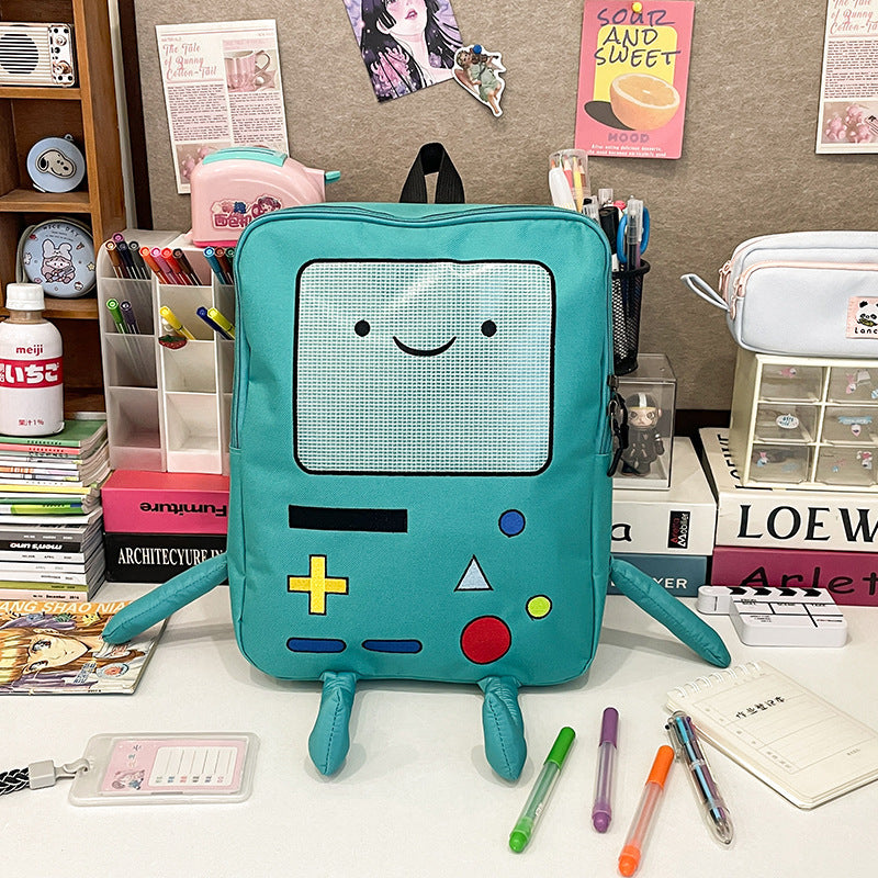 Cartoon 3D Student School Backpack