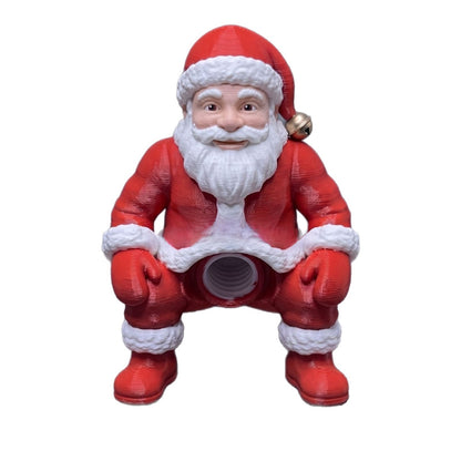 Santa Claus's feces toothpaste decoration