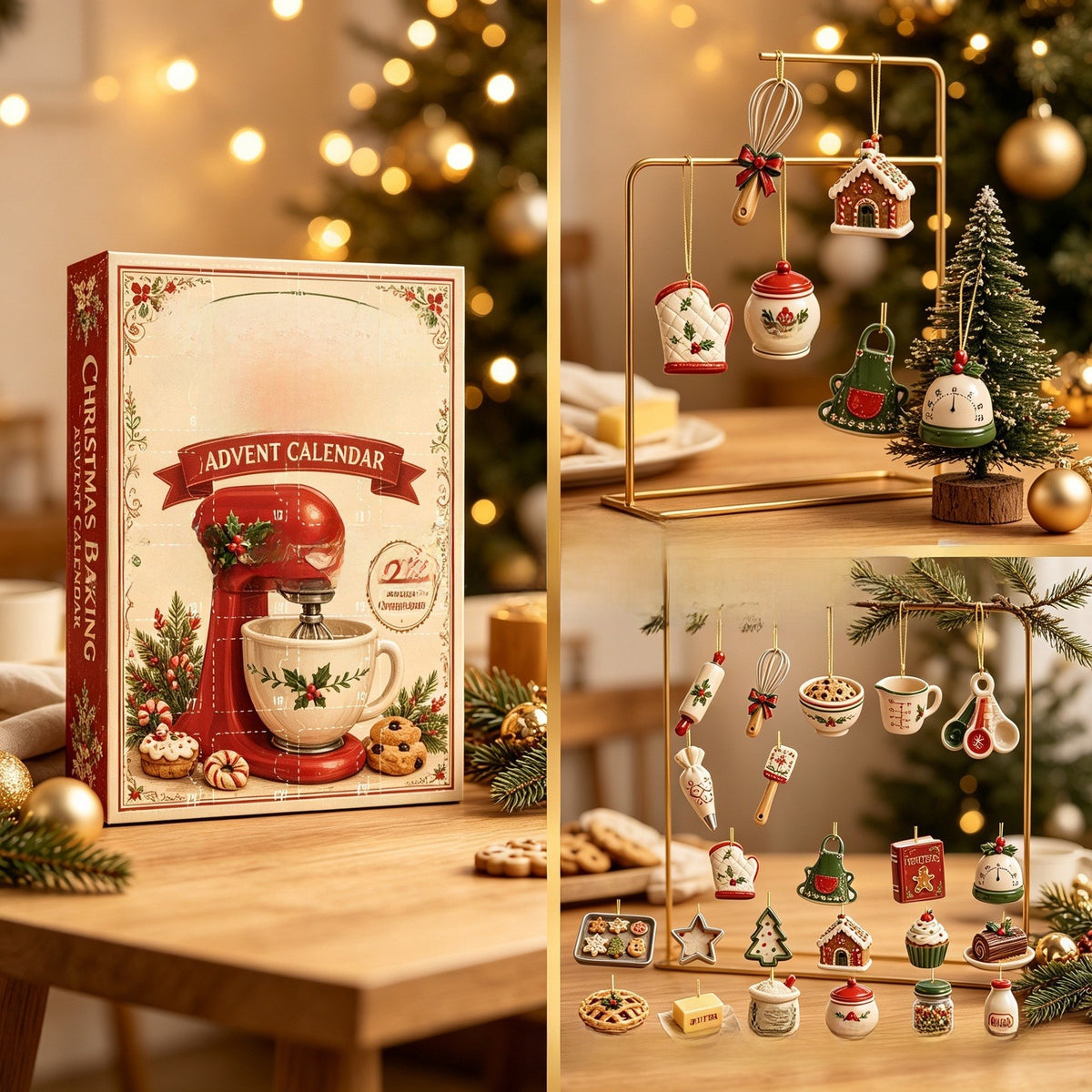 Baking Lover Advent Calendar 2026 Christmas Countdown Gift Box Set