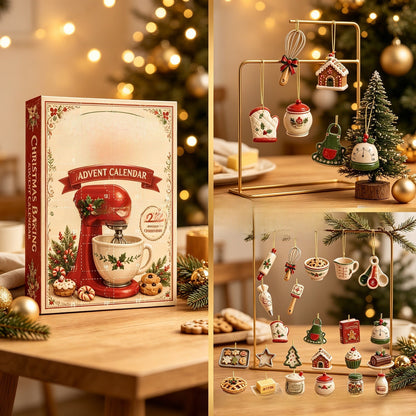Baking Lover Advent Calendar 2026 Christmas Countdown Gift Box Set