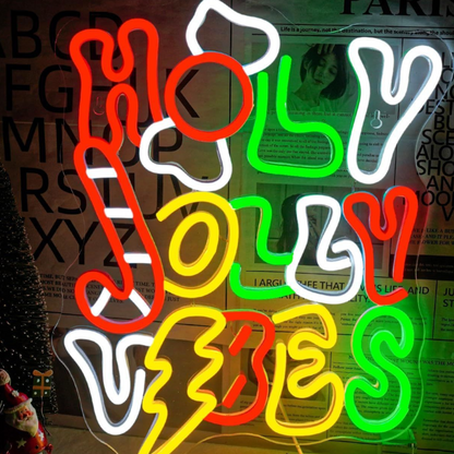 Dimmable LED Neon Light for Christmas Party Wall Decor USB Powered