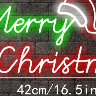 Dimmable LED Neon Light for Christmas Party Wall Decor USB Powered