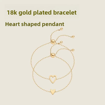 Adjustable Heart Friendship Bracelet