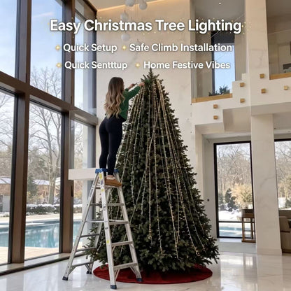 Smart RGBIC Christmas Tree LED String Lights USB APP Control DIY Holiday Decoration