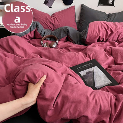 Pure Cotton Four-Piece Bedding Set