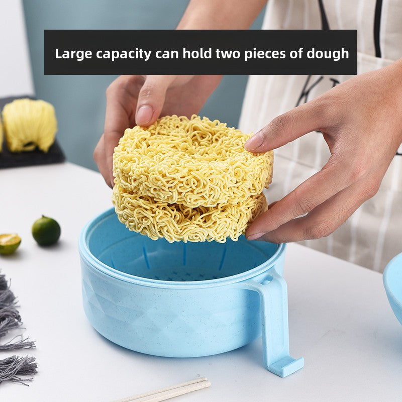 Microwave Safe Japanese Style Noodle Bowl with Utensils