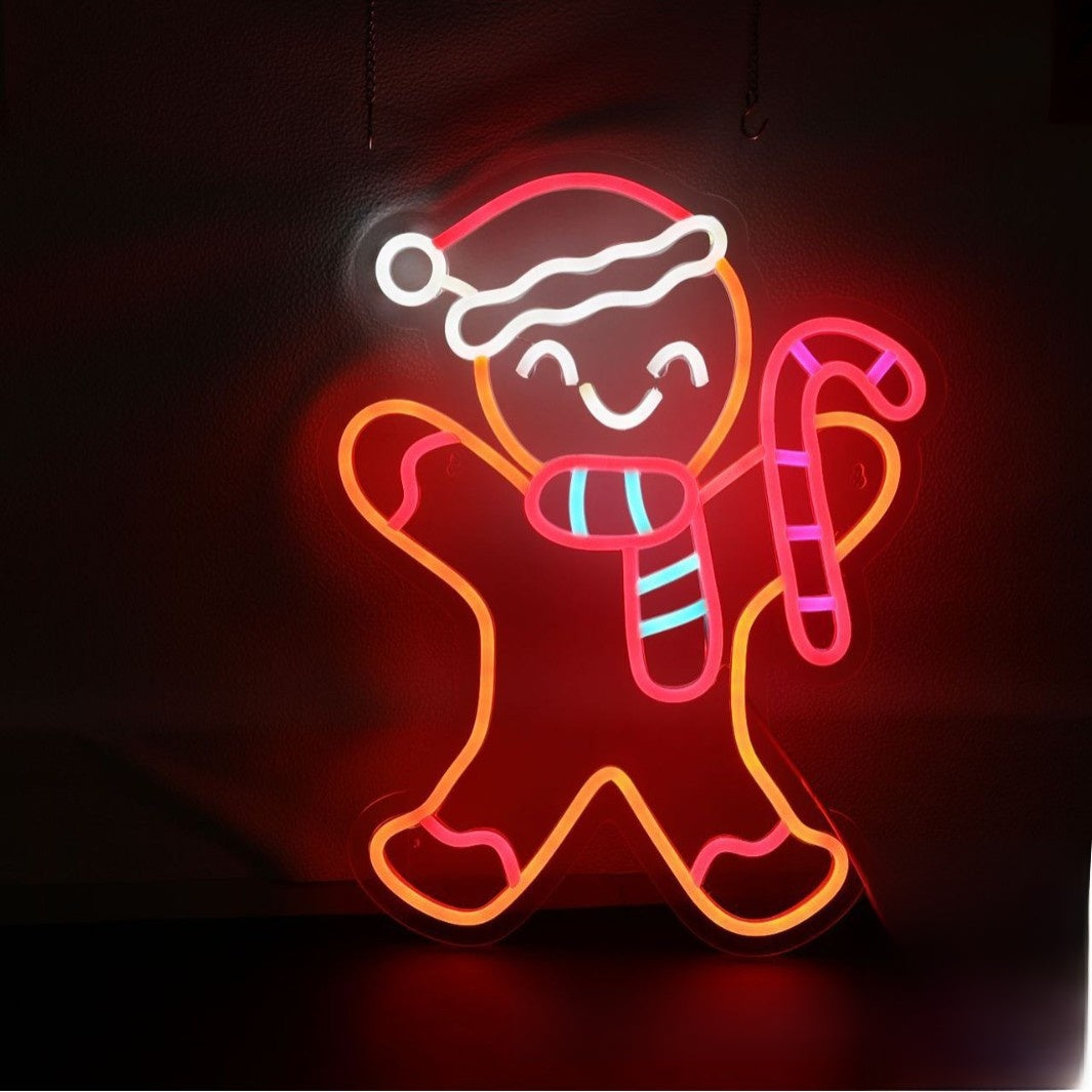 Dimmable LED Neon Light for Christmas Party Wall Decor USB Powered