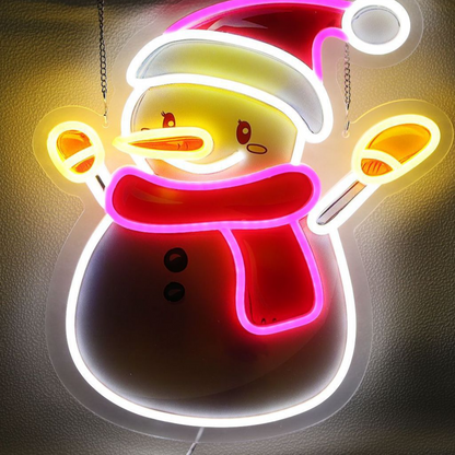 Dimmable LED Neon Light for Christmas Party Wall Decor USB Powered