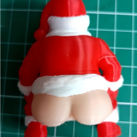 Santa Claus's feces toothpaste decoration