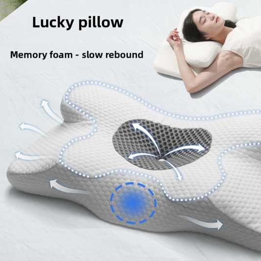 Ergonomic Memory Foam Cervical Pillow