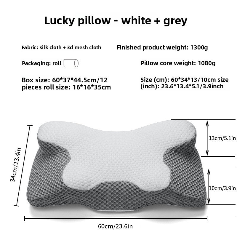 Ergonomic Memory Foam Cervical Pillow