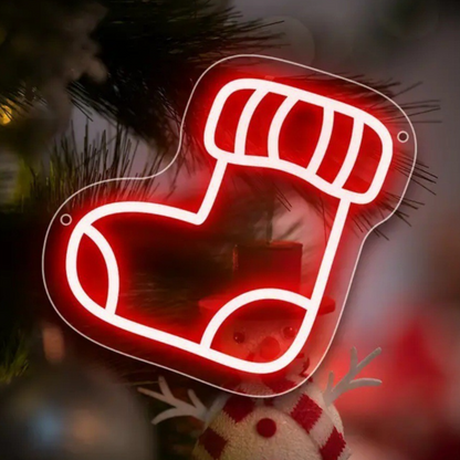 Dimmable LED Neon Light for Christmas Party Wall Decor USB Powered