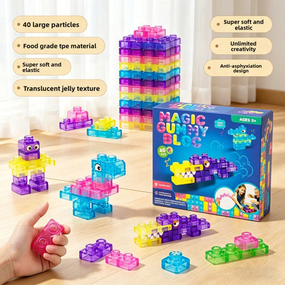Sensory Soft Building Blocks Educational Toys