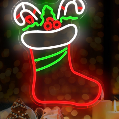 Dimmable LED Neon Light for Christmas Party Wall Decor USB Powered