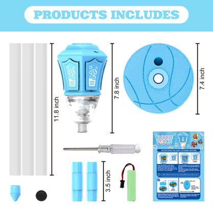 Automatic Light Music Bubble Machine for Outdoor Garden Parties