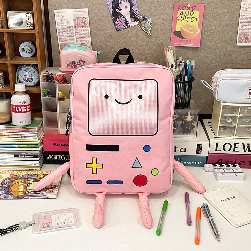 Cartoon 3D Student School Backpack