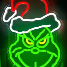 Dimmable LED Neon Light for Christmas Party Wall Decor USB Powered