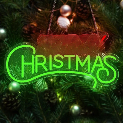 Dimmable LED Neon Light for Christmas Party Wall Decor USB Powered