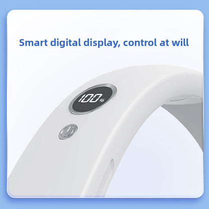 Digital Display Hanging Neck Fan