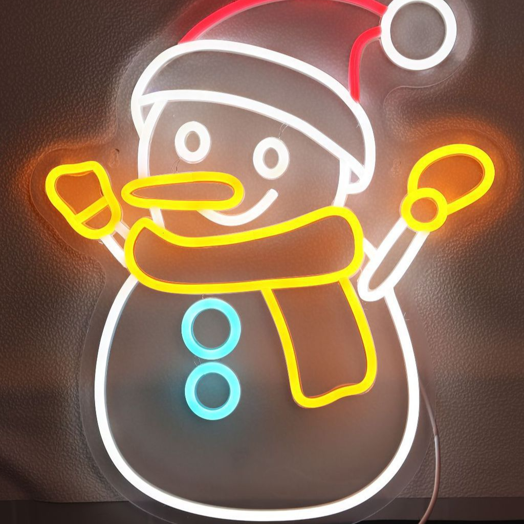 Dimmable LED Neon Light for Christmas Party Wall Decor USB Powered