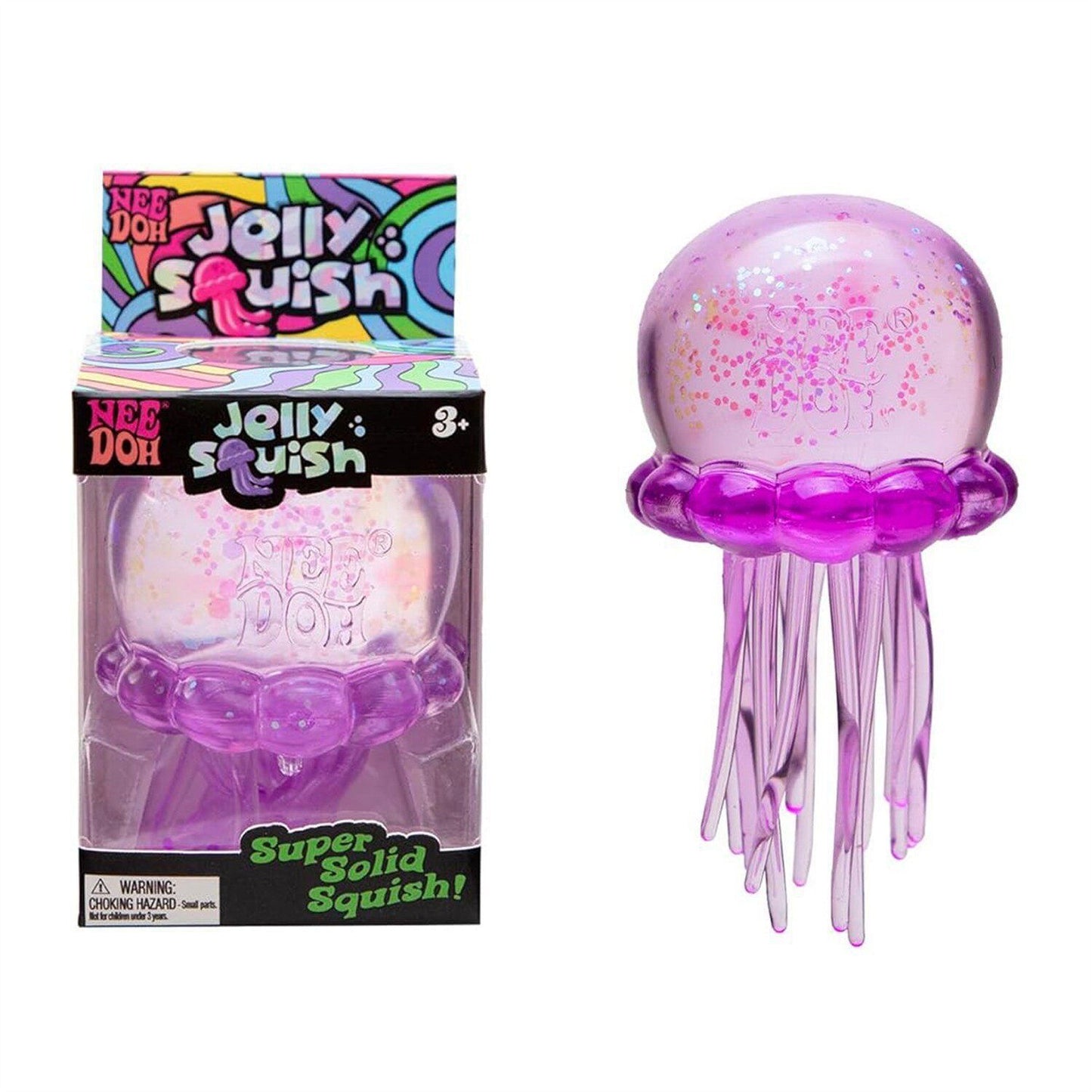 Needoh Octopus Jellyfish Maltose Squeeze Relief Toy