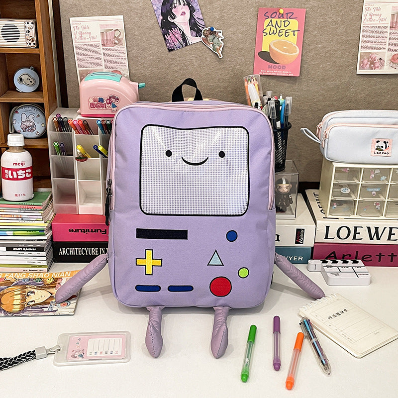 Cartoon 3D Student School Backpack