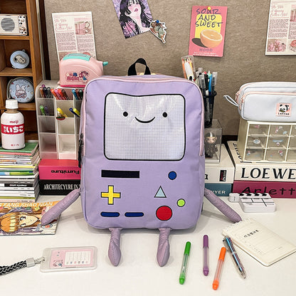 Cartoon 3D Student School Backpack
