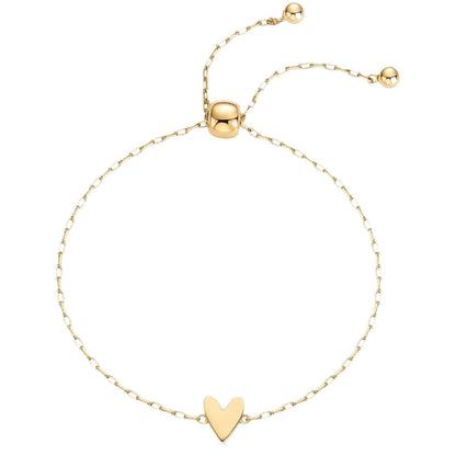 Adjustable Heart Friendship Bracelet