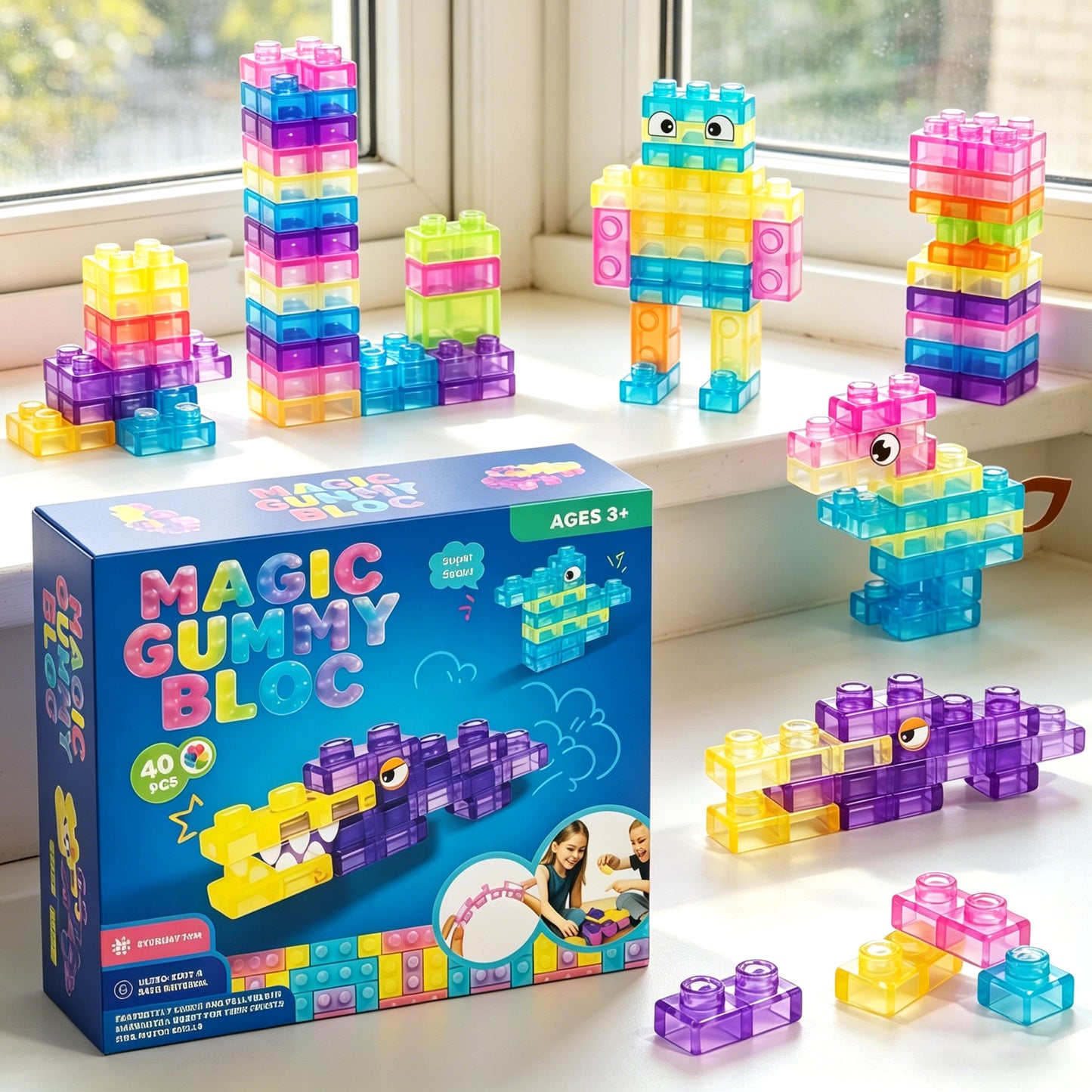 Sensory Soft Building Blocks Educational Toys
