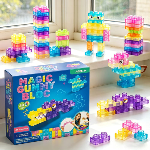 Sensory Soft Building Blocks Educational Toys