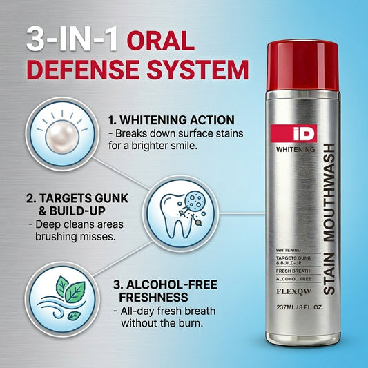 Stain-removing mouthwash for deep cleaning