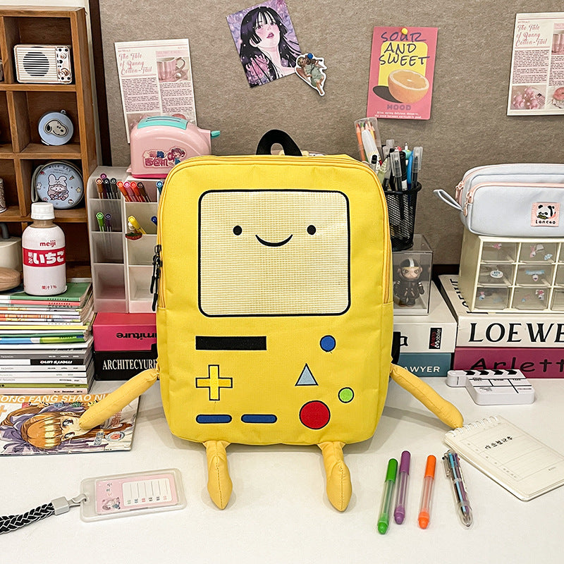 Cartoon 3D Student School Backpack